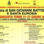 San Giovanni Battista: Acquasanta Terme in festa