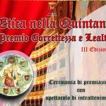 Premio Etica nella Quintana: in arrivo la cerimonia