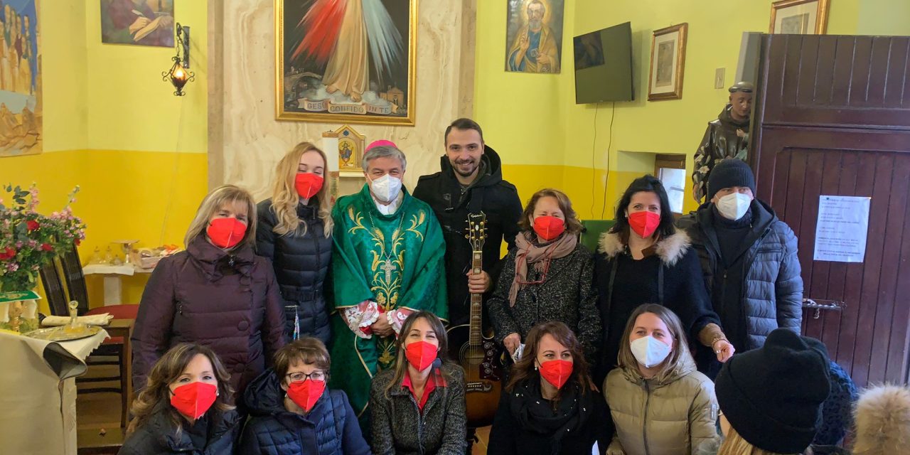 Monsignor Palmieri visita la comunità di Arli e Ponte d’Arli
