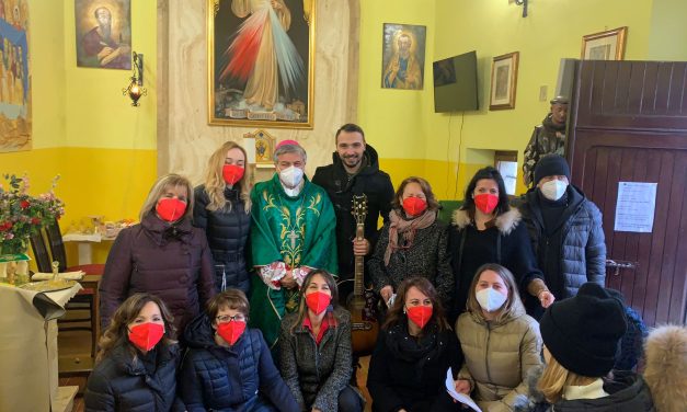 Monsignor Palmieri visita la comunità di Arli e Ponte d’Arli