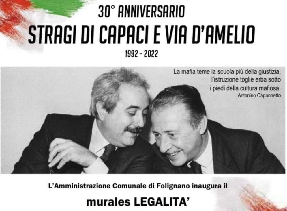 Legalità. A Folignano inaugurato il nuovo murales