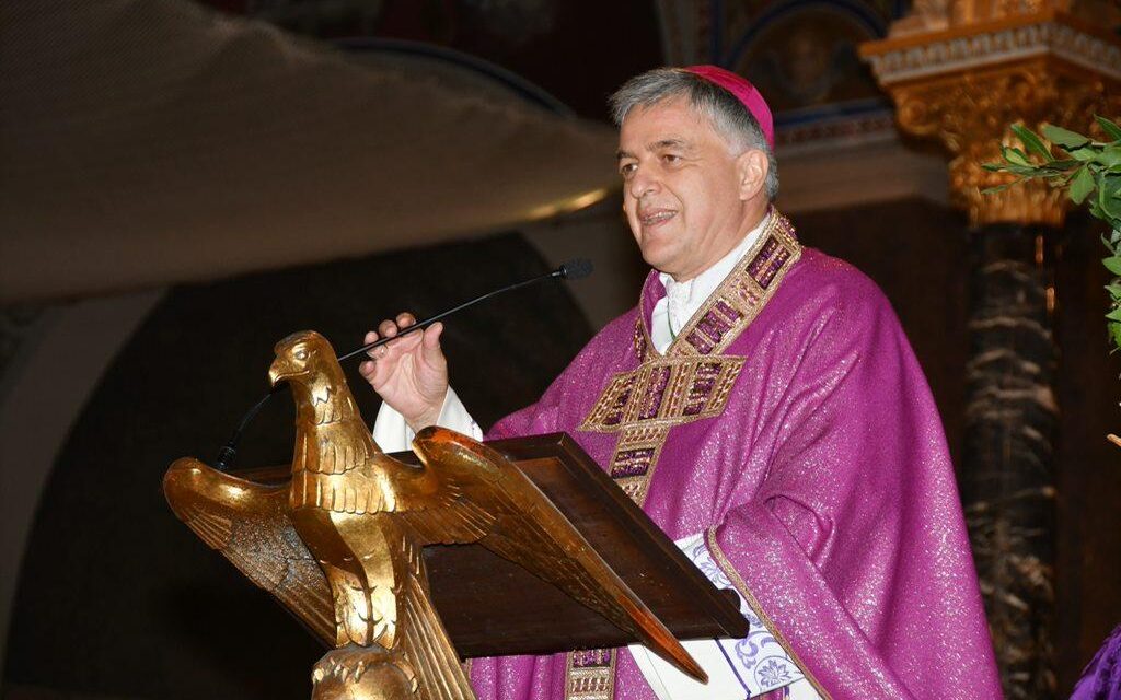 Il messaggio per la Pasqua del Vescovo Palmieri