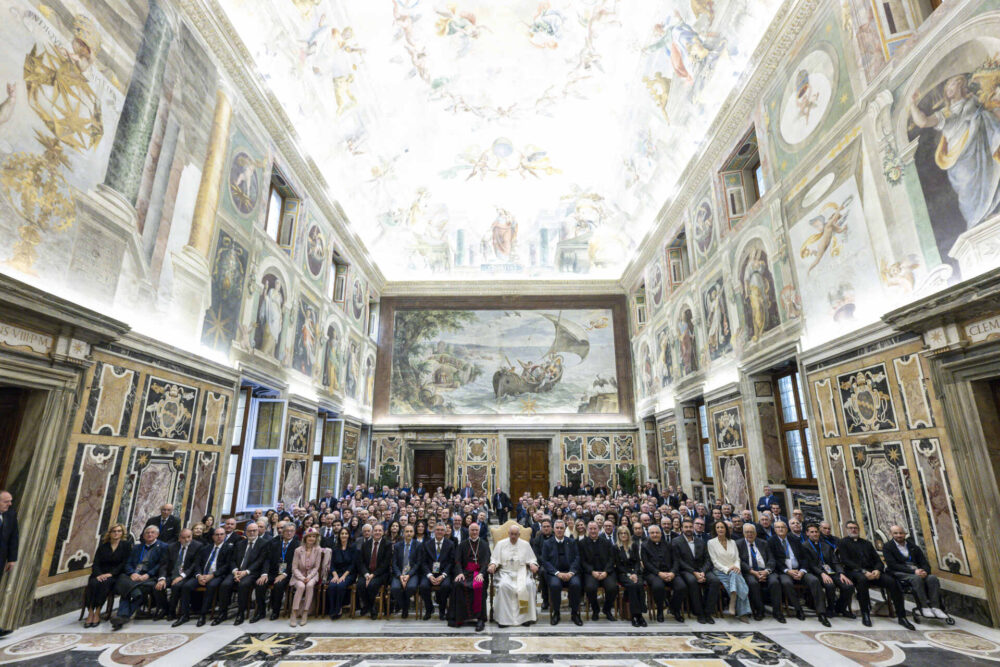 L’udienza del Santo Padre ai lavoratori dei media