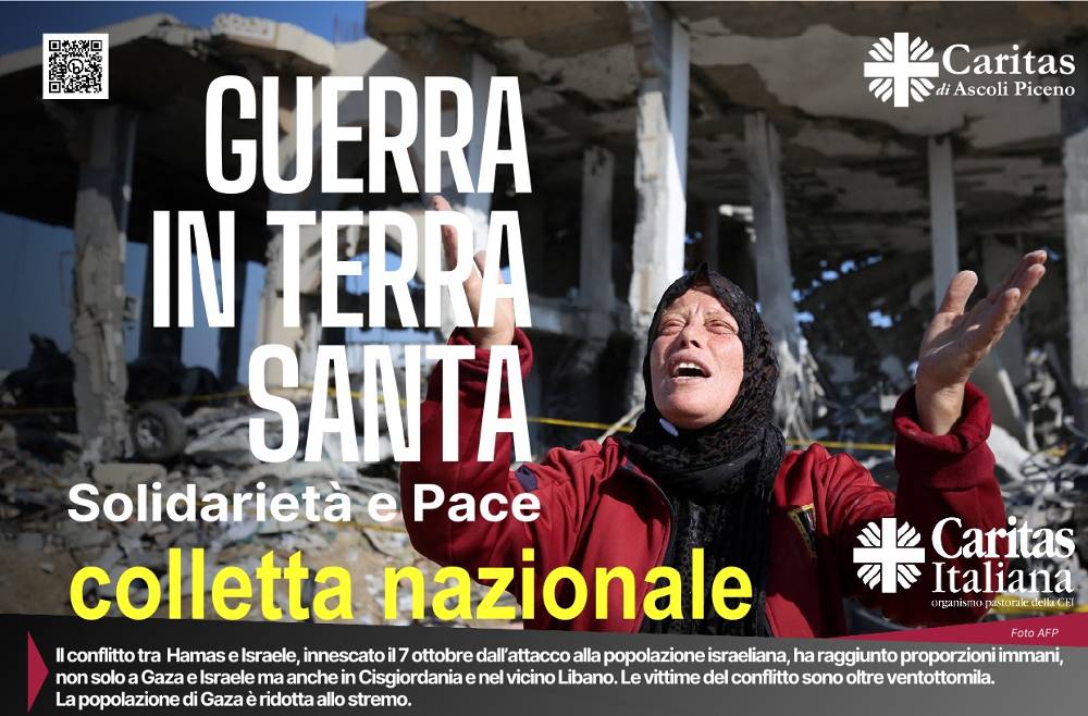 Guerra in Terra Santa: la Caritas lancia la colletta nazionale