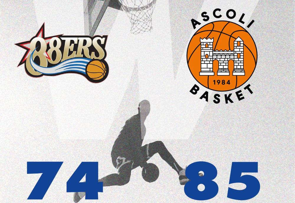 L’Ascoli Basket vittoriosa a Civitanova